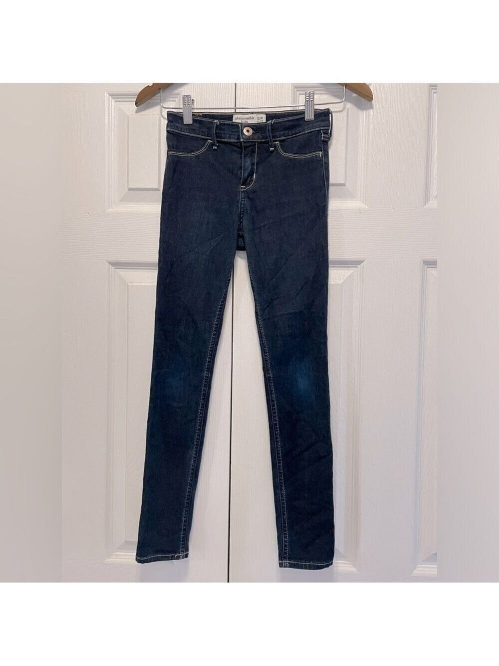 Abercrombie Kids girls denim jeans Jean leggings stretch slim 11/12